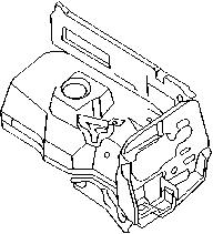 1989-1995 Suzuki Sidekick Right Front Wheel House
