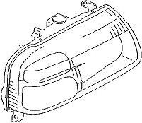 1999-2003 Suzuki Vitara Right Headlight
