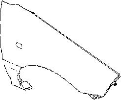 1989-1994 Suzuki Swift Right Fender