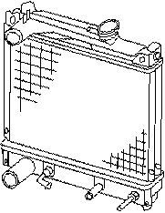 1999-2003 Suzuki Vitara Radiator